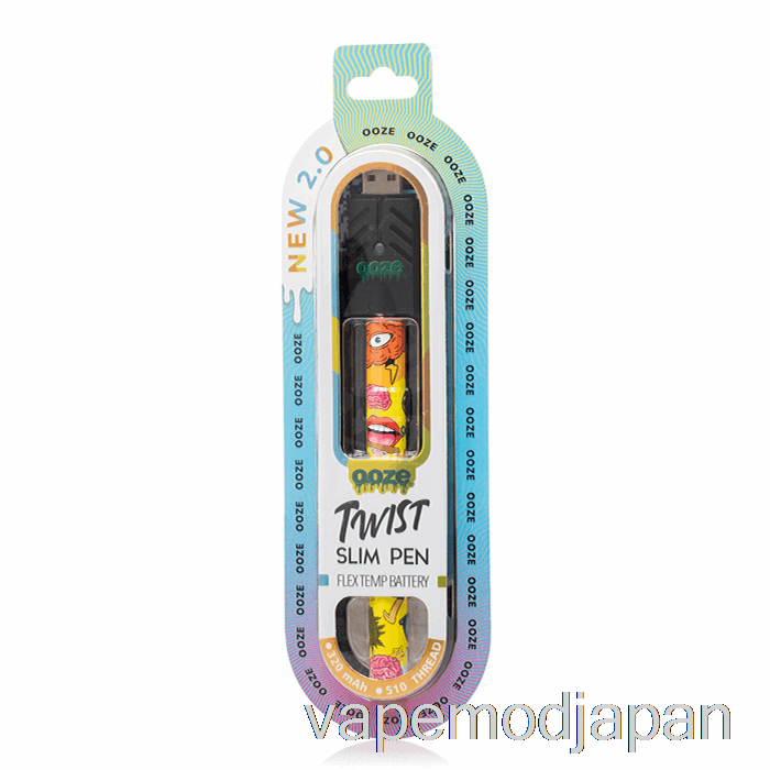 VAPE MOD OOZE スリム ツイスト ペン 2.0 フレックス テンプ バッテリー ブレインストーミング
